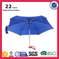 Top Quality Logo Printed Promotional Umbrell 19"*6K Small Pocket Pencil Umbrella 5 Fold Umbrella For Ladies